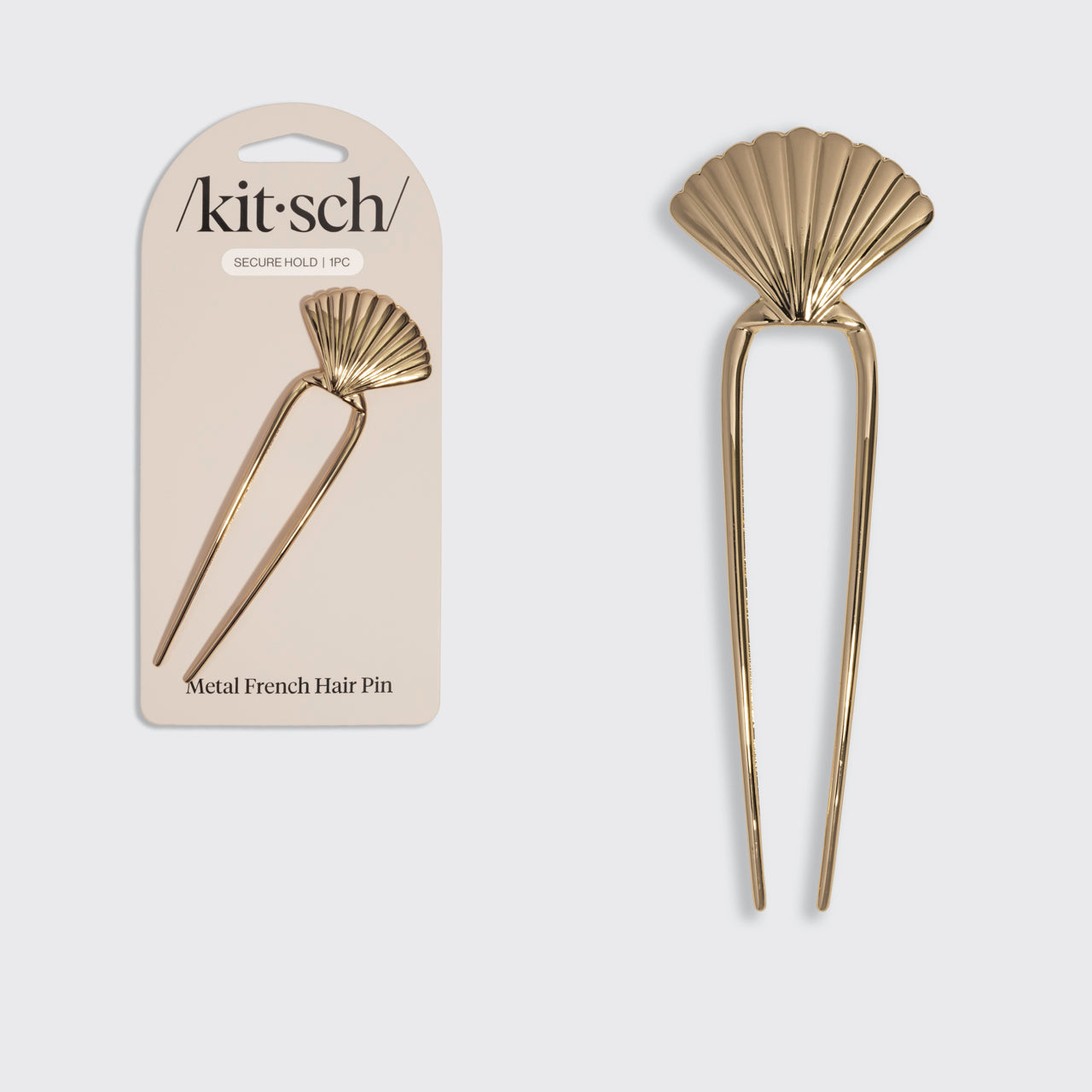 509303-CoastalCottage-MetalClamShell-FrenchHairPin-Gold-Hero-1280x1280px